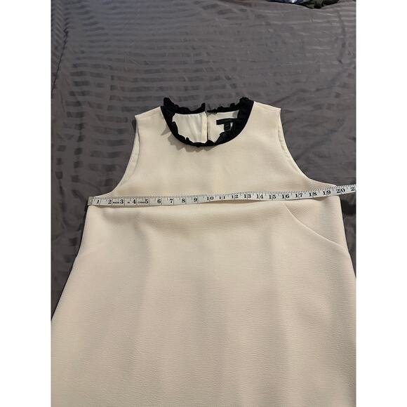 J. CREW Sleeveless Ruffle Trim Shift Dress Size 14 Tall - Picture 12 of 15